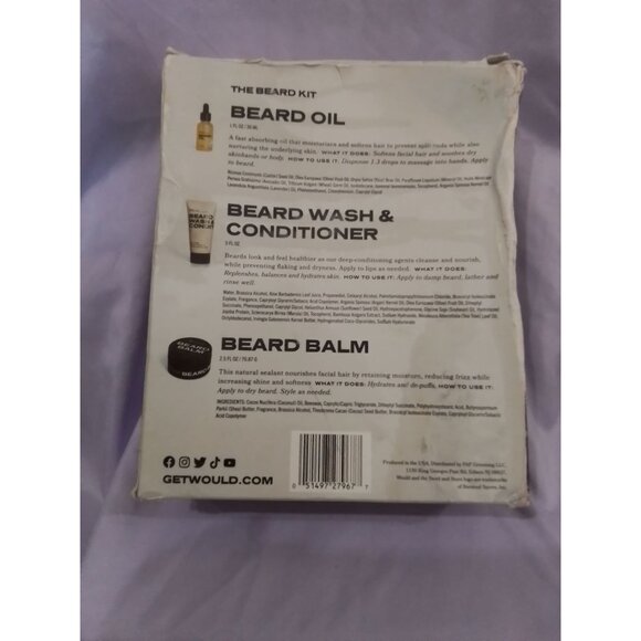 Would Barstool Brand The Beard Kit With Oil Wash & Conditioner Balm - Picture 2 of 2